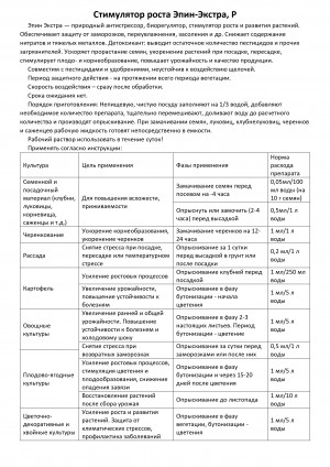 Регулятор роста Эпин Экстра 1 л