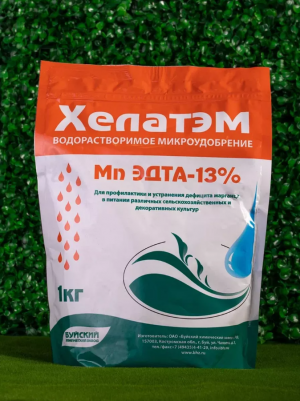 Удобрение Хелатэм ЭДТА Mn 13% 1 кг